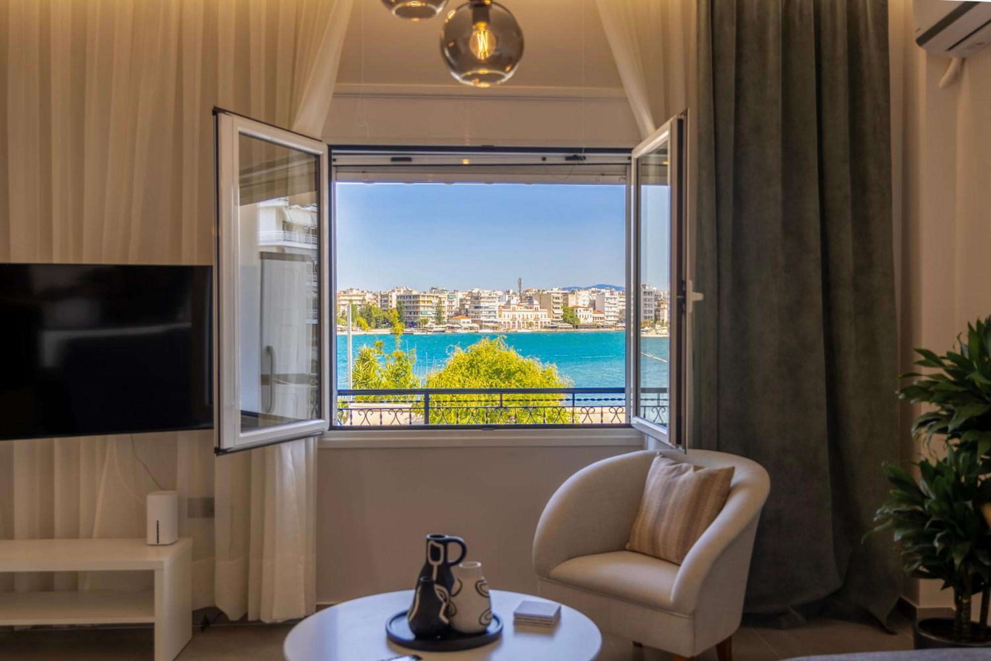 Luxury Apartment By The Sea- Euripus Strait Kanithos Экстерьер фото